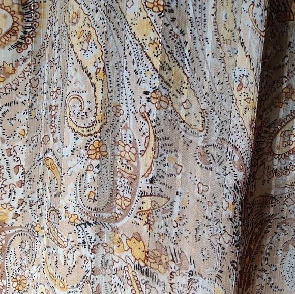 *NWT* Joie Paisley High Neck Blouse - Picture 7 of 7